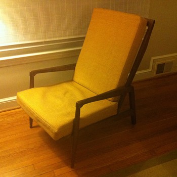 1960's Danish Modern-Style Lounge Chair - Furniture