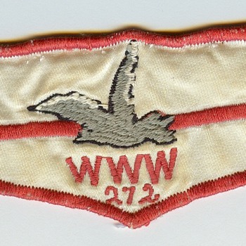 Boy Scout Order of the Arrow Wewanoma 272 First Flap
