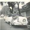 This was Taken in 50's . Cool Car and he passed away to young 