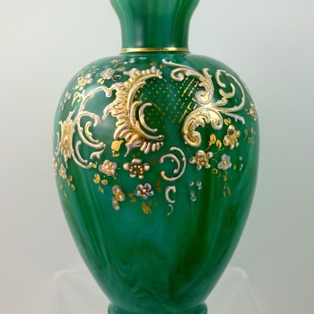 Loetz Malachit vase, PN unknown, DEK I/200, ca. 1890s - Art Glass