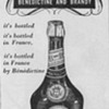 1950 Benedictine and Brandy Advertisement
