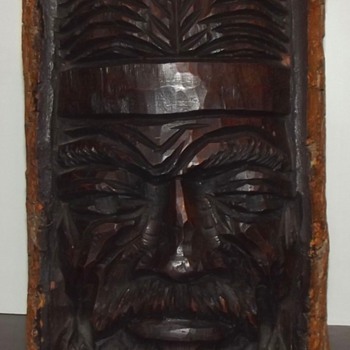 Argentine Gaucho Wood Sculpture - Folk Art