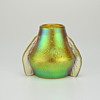 Loetz Silberiris vase designed by Arno Richter for the retailer Bakalowits. Prod.Number 85/4012