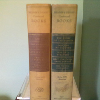 Readers Digest Condensed Book's . Autumn 1954 selection & Spring 1954 Selections. (Both books are First editions 1954 ) - Books