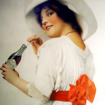1912 Coca-Cola Paper Sign - Coca-Cola