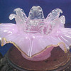 KRALIK FLORIFORM PINK QUILTED SHADE