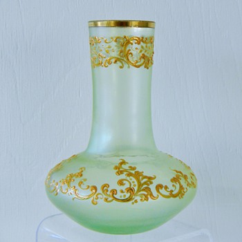 Early Loetz Olympia Enamelled PN 6645 Vase Circa 1896 - Art Nouveau