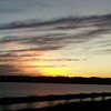 Texas Sunset over Lake