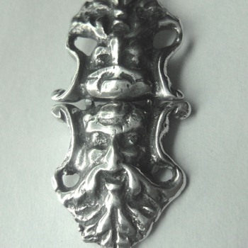 Intriguing silver clasp