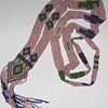 Loomed Native American beadwork
