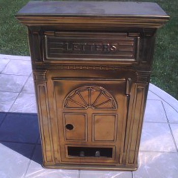 Brass Letter Postal Box - Corbin Cabinet Lock Co.