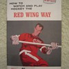 1963-1964 Gordie Howe Red Wing Way Guide/Book Stroh's Beer Detroit 26, Mich 