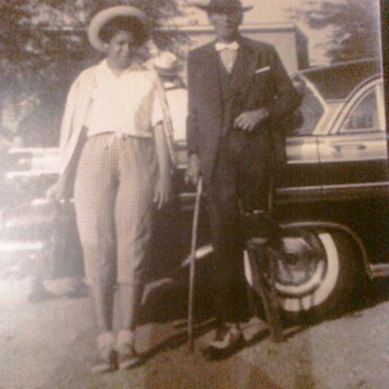 MY GREAT GREAT GRANDFATHER AND AUNT 2nd photo is me - Photographs