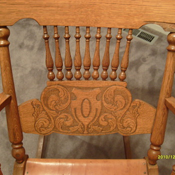 My $9 Oak Rockin Chair
