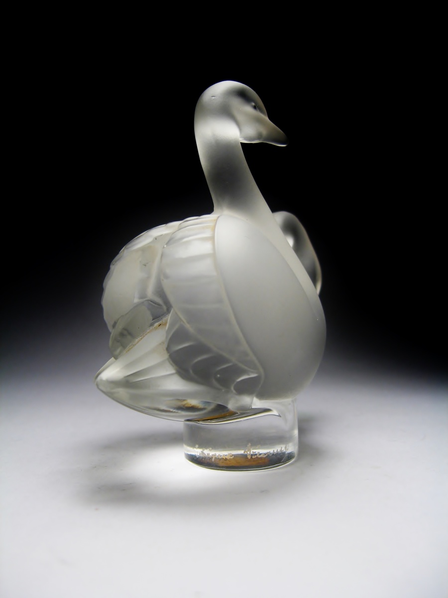 lalique france deux cygnes