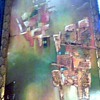 20" x 28" (approx) Abstract signed "Russell 94"