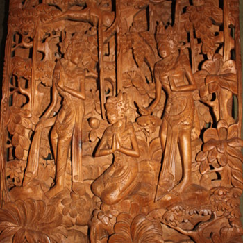 3d Balinese Carving - Asian