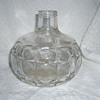 Unknown Pattern Heavy Decanter/Bottle Screw Top w/o lid