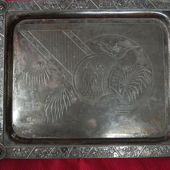 Silver Plated Tray