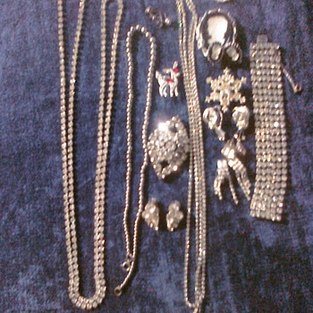 Rhinstone I remember wear some of these pieces my grandmother let wear to Prom 23 years ago.