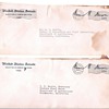 Senator signed covers from 1940's