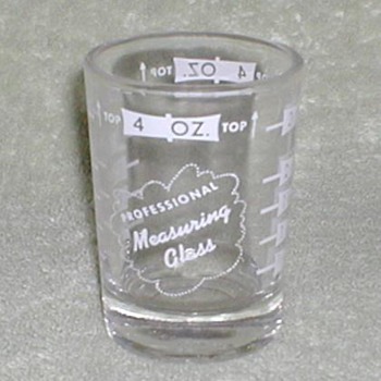 1960's Bartender Glasses