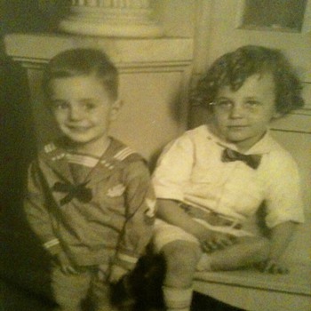 1927 Photo of My Grandfather and Great Uncle - Photographs