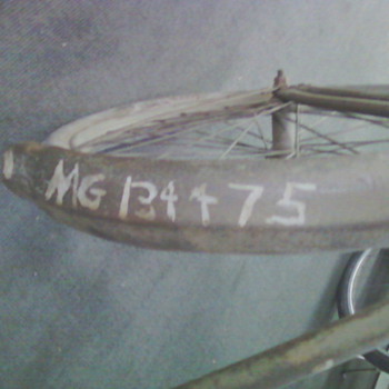 Military issued bicycle