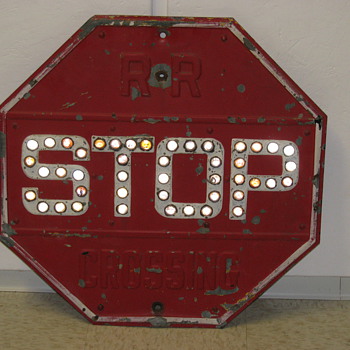 Stop - RR Crossing - Signs