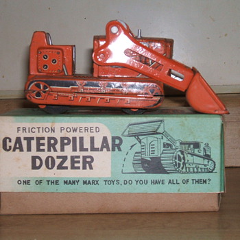 Louis Marx Tin Bulldozer