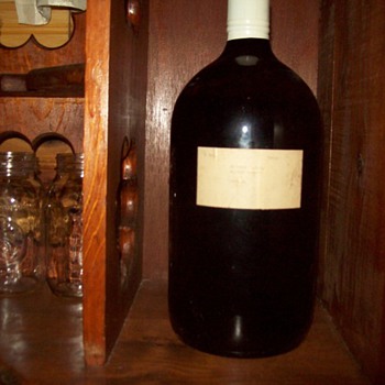 Duraglas 1 gallon bottle alcohol / Aliage