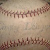Wally Moses signed Lively League Baseball
