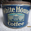 Antique White House Coffee Tin