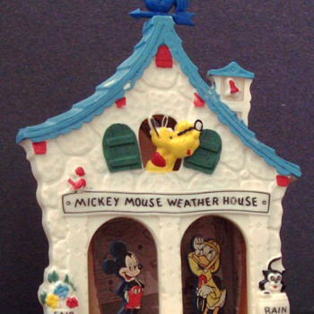 MICKEY MOUSE WEATHER HOUSE 1950s - Animals