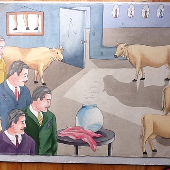 Original watercolor find