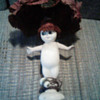 Kewpie Doll lamp with fuse plug in