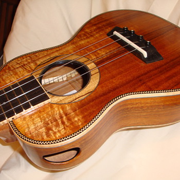 Koa Wixom Concert Slotted Headstock...