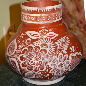 Old Mexican Olla - Art Pottery