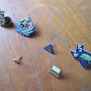 Favorite Pins - Naval, Fraternal, and Rollerskatal