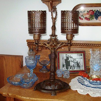 Vintage 1920s Lamp - J.J. Braze - N.Y.C.