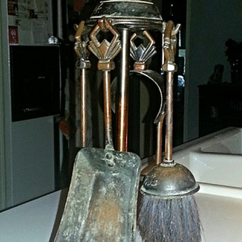 Unknown Art Deco Coal Tools - Art Deco