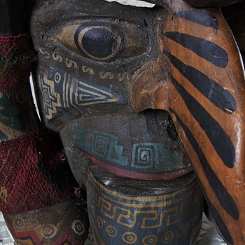 Antique Native American Ceremonial Mask (???) - Visual Art