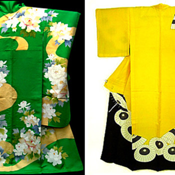 Vintage Japanese Kimonos & Haoris - Womens Clothing