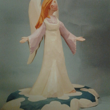 Angels - Folk Art