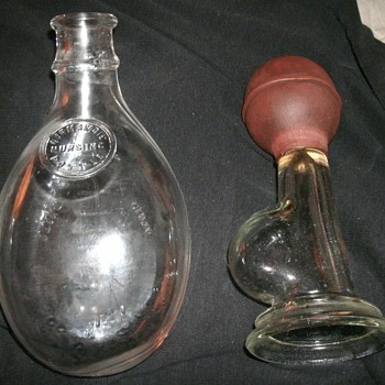 "Turtle/Bango"  Nurser Baby Bottle & Bicycle Horn Breast Pump 