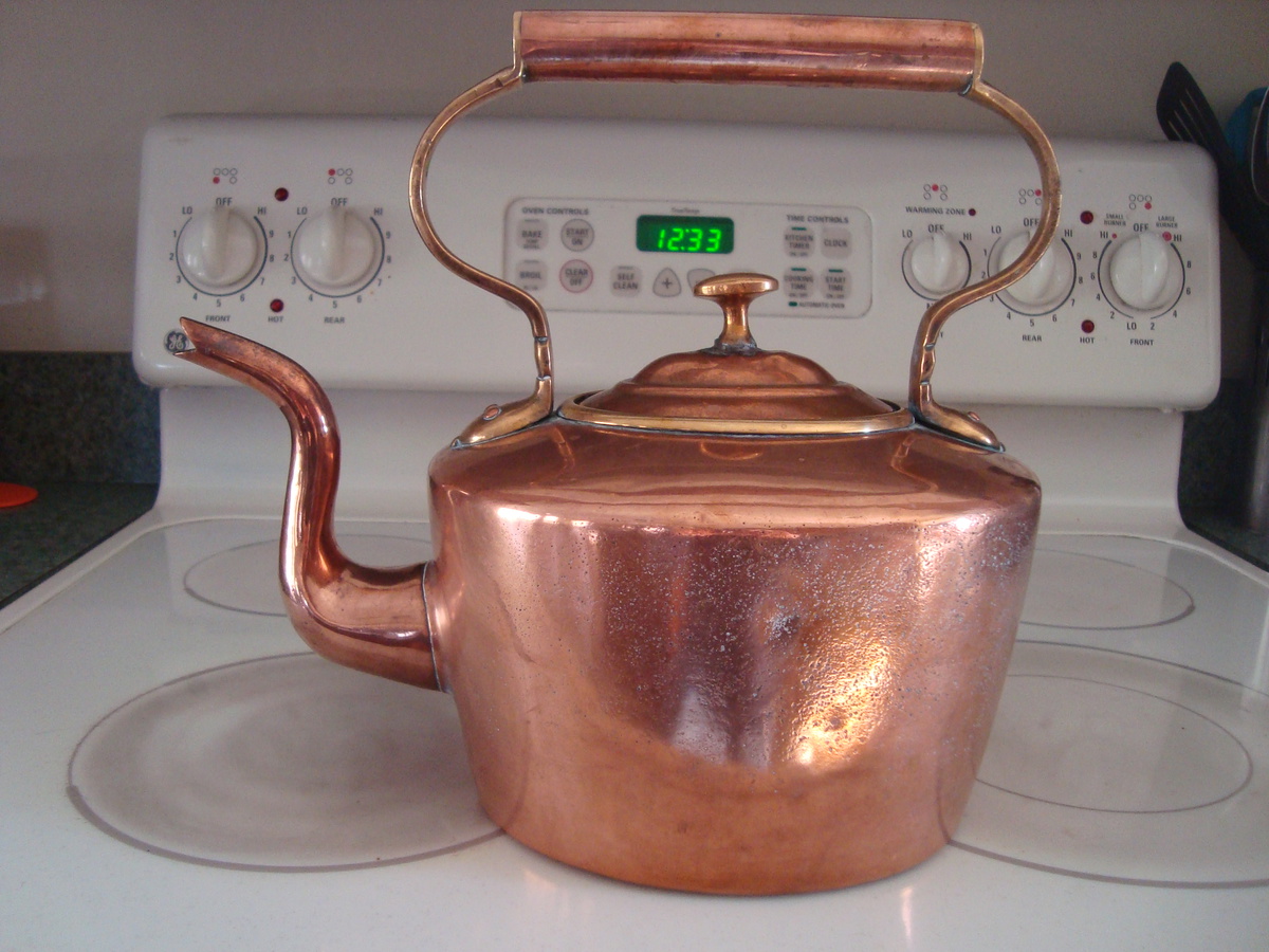 dating antique copper kettles