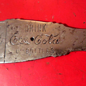 1911-1930 Coca-Cola Bottle Openers - Coca-Cola