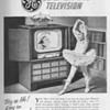 1951 - Gen. Elec. Model 17C107 Console TV Advertisement
