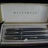 Waterman writing set. Fountain pen, ball point pen and mechanical pencil.
