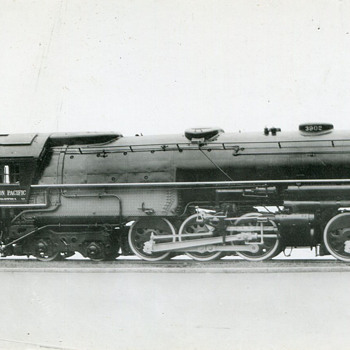 The Union Pacific's Challenger Locomotives…#3902, and 3937 - Railroadiana